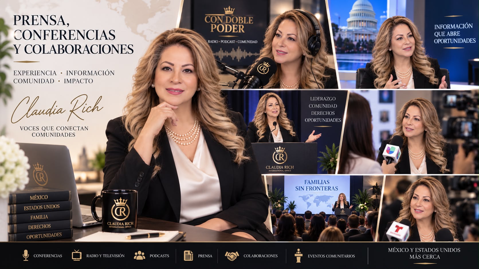 Prensa, conferencias y colaboraciones